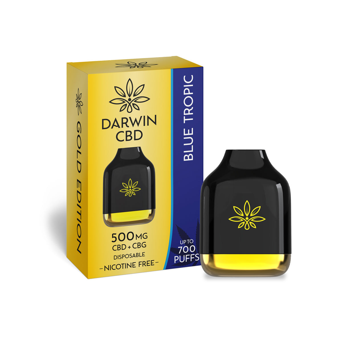 Darwin CBD Disposables (CBD+CBG 500mg)