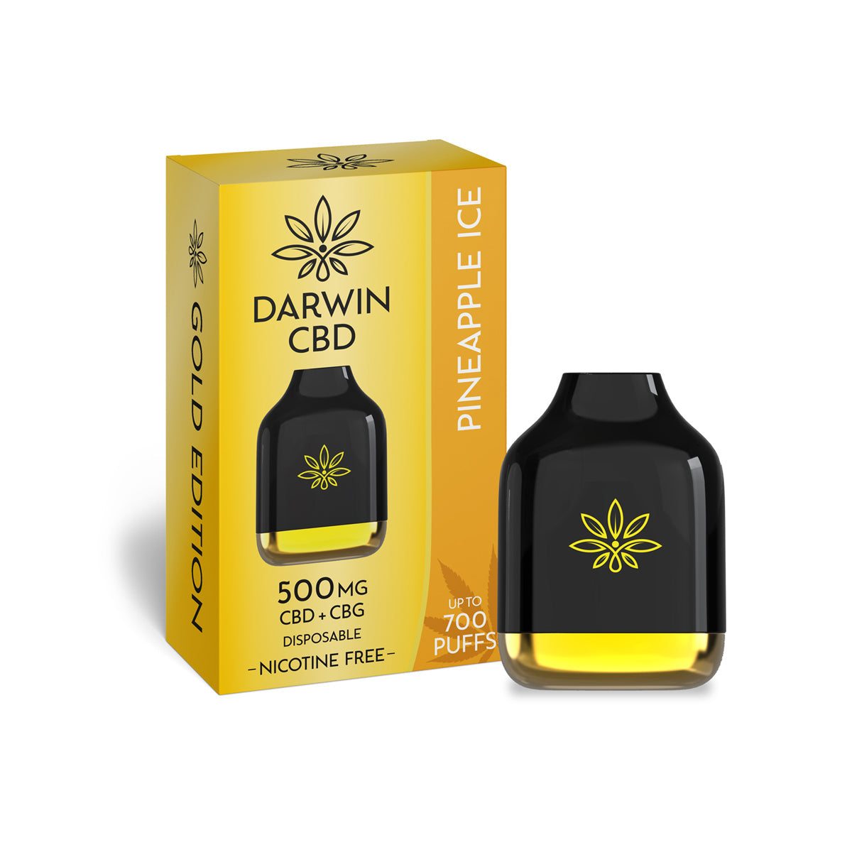 Darwin CBD Disposables (CBD+CBG 500mg)