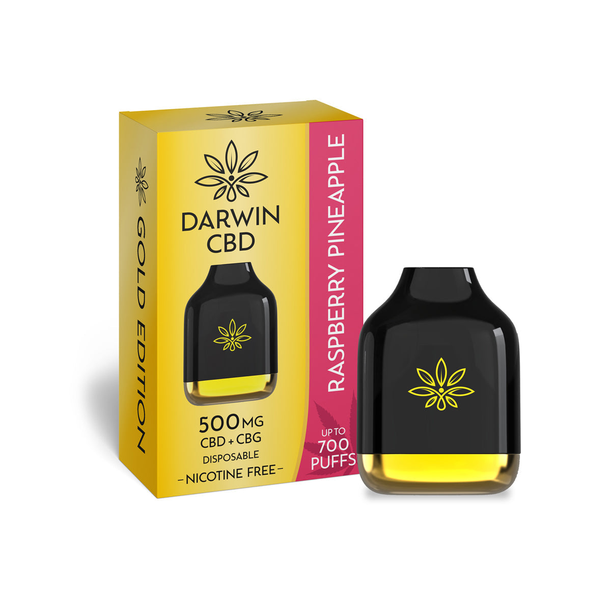 Darwin CBD Disposables (CBD+CBG 500mg)