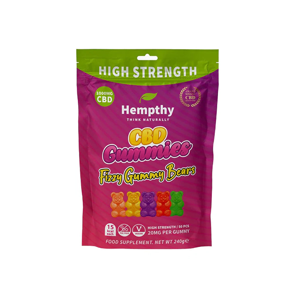 Hempthy CBD 1000mg Gummies