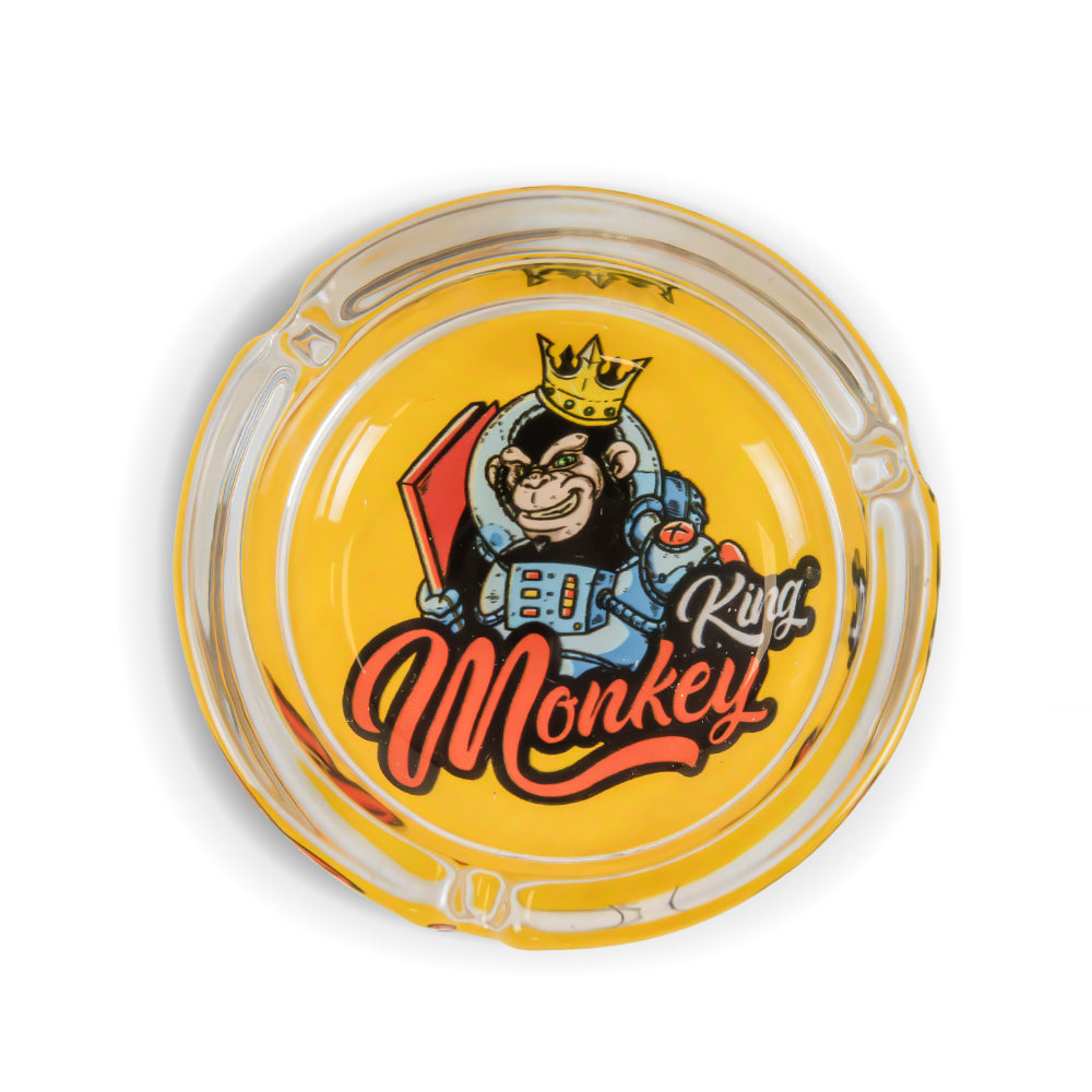 Monkey King Glass Ashtray (Assorted)