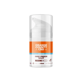 A 50ml pump bottle of Orange County CBD Deep Freeze Balm, 1000mg, featuring a white and orange label on a clean white background.